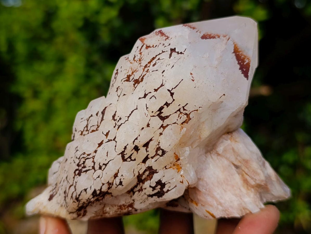 Natural Cascading Pineapple Candle Quartz Crystals x 5 From Antsirabe, Madagascar - Toprock Gemstones and Minerals 