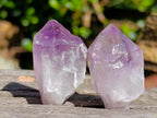 Natural Jacaranda Amethyst Single Crystals x 70 From Mumbwa, Zambia - Toprock Gemstones and Minerals 