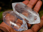 Polished Double Terminated Clear Quartz Crystals x 24 From Madagascar - Toprock Gemstones and Minerals 