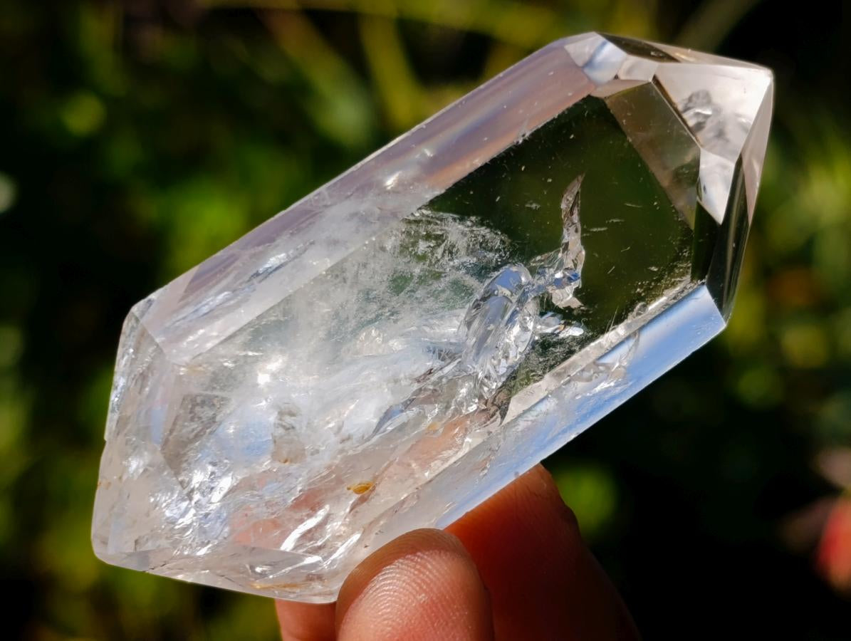 Polished Double Terminated Clear Quartz Crystals x 24 From Madagascar - Toprock Gemstones and Minerals 