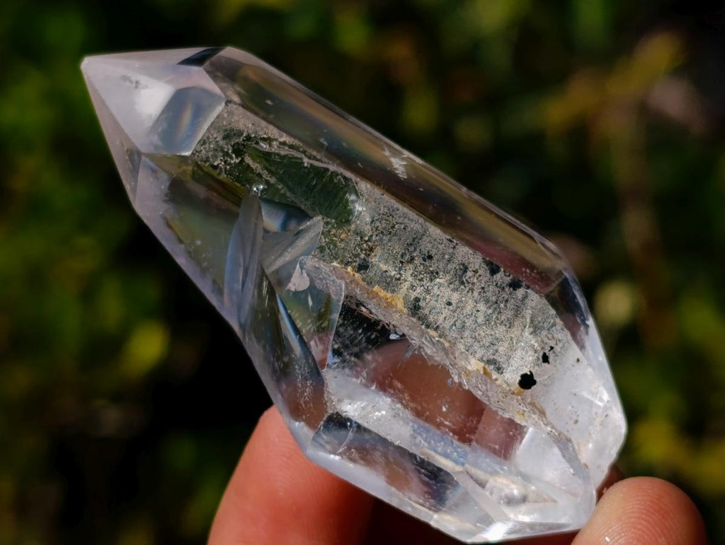 Polished Double Terminated Clear Quartz Crystals x 24 From Madagascar - Toprock Gemstones and Minerals 