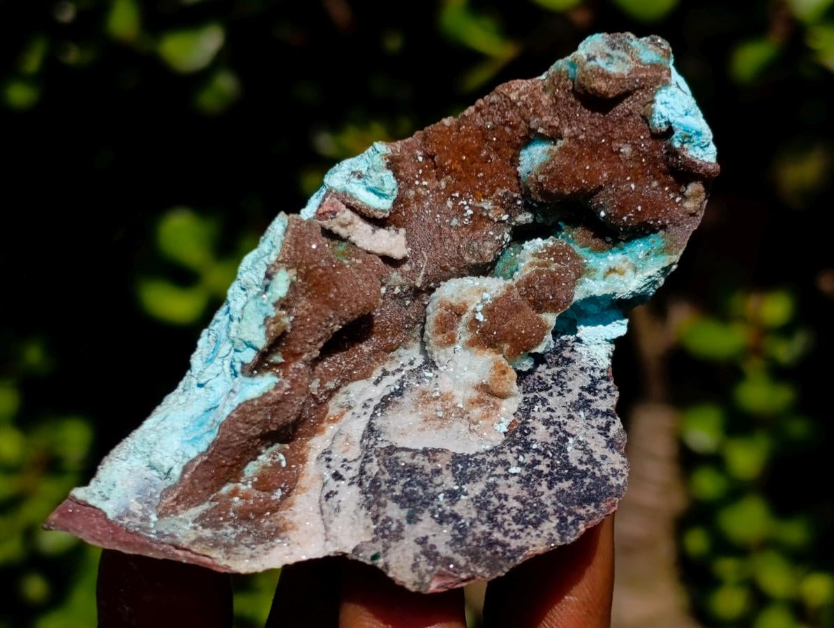 Natural Multi Mineral Specimens x 4 From Congo - Toprock Gemstones and Minerals 