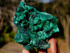 Natural Silky Malachite Specimens x 6 From Kasompe, Congo - Toprock Gemstones and Minerals 