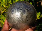 Polished Large Basalt Pharaoh Stone Sphere x 1 From Iron Duke Mine, Zimbabwe - Toprock Gemstones and Minerals 