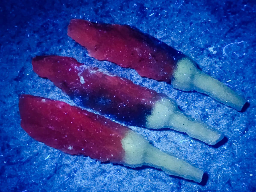 Natural Drusy Quartz Coated Spearhead Calcite Crystals x 12 From Albert's Mountain, Lesotho - Toprock Gemstones and Minerals 