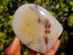 Polished Dendritic Agate Standing Free Forms x 5 From Moralambo, Madagascar - Toprock Gemstones and Minerals 