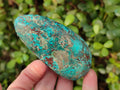 Polished Shattuckite Free Forms x 12 From Kaokoveld, Namibia - Toprock Gemstones and Minerals 