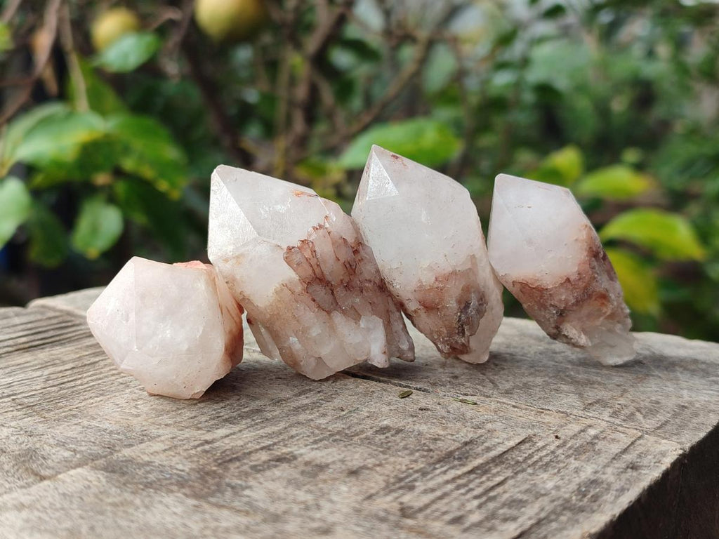 Natural Cascading "Anananas" Candle Quartz Crystals x 35 From Antsirabe, Madagascar - Toprock Gemstones and Minerals 