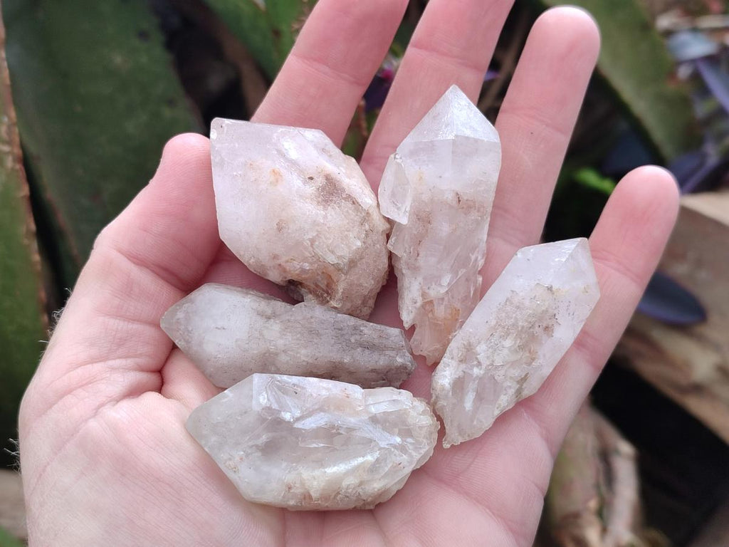 Natural Cascading "Anananas" Candle Quartz Crystals x 35 From Antsirabe, Madagascar - Toprock Gemstones and Minerals 