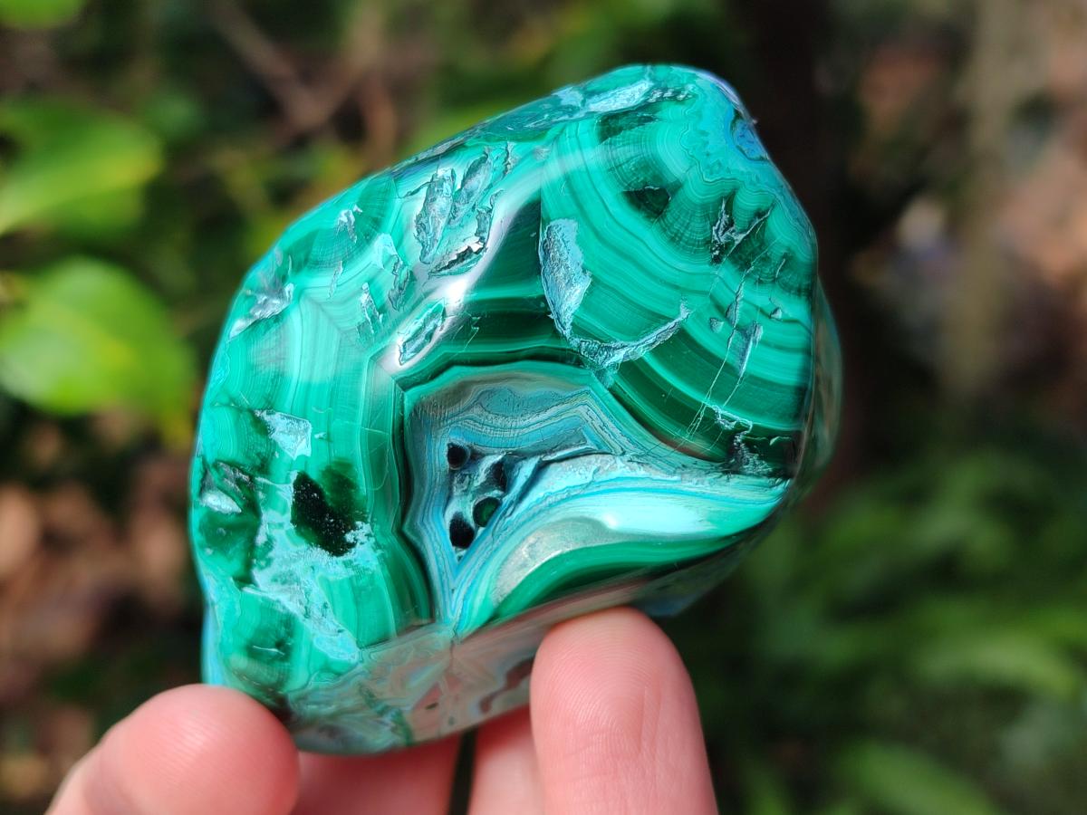 Polished Malacolla Free Forms x 6 From Kulukuluku, Congo - Toprock Gemstones and Minerals 