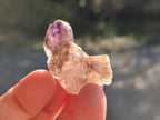 Natural Amethyst Window Quartz Crystals x 70 From Brandberg, Namibia - Toprock Gemstones and Minerals 