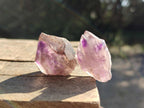 Natural Amethyst Window Quartz Crystals x 70 From Brandberg, Namibia - Toprock Gemstones and Minerals 