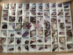 Natural Amethyst Window Quartz Crystals x 70 From Brandberg, Namibia - Toprock Gemstones and Minerals 