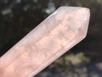 Polished Double Terminated Gemmy Rose Quartz Crystals x 6 From Madagascar - Toprock Gemstones and Minerals 