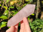 Polished Double Terminated Gemmy Rose Quartz Crystals x 6 From Madagascar - Toprock Gemstones and Minerals 