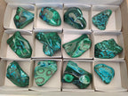 Polished Malacolla Free Forms x 12 From Kulukuluku, Congo - Toprock Gemstones and Minerals 