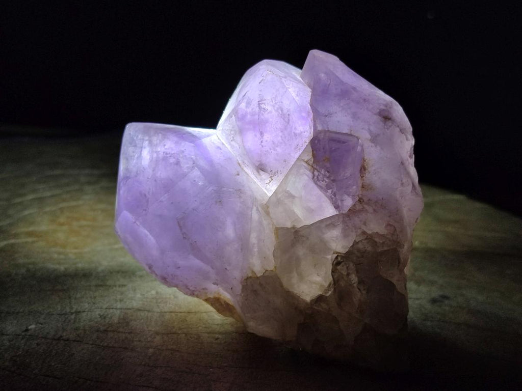 Polished Jacaranda Amethyst Crystal Clusters x 6 From Mumbwa, Zambia - Toprock Gemstones and Minerals 