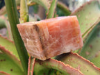 Natural Rhombohedral Sunset Orange Calcite Specimens x 12 From Spitzkop, Namibia - Toprock Gemstones and Minerals 