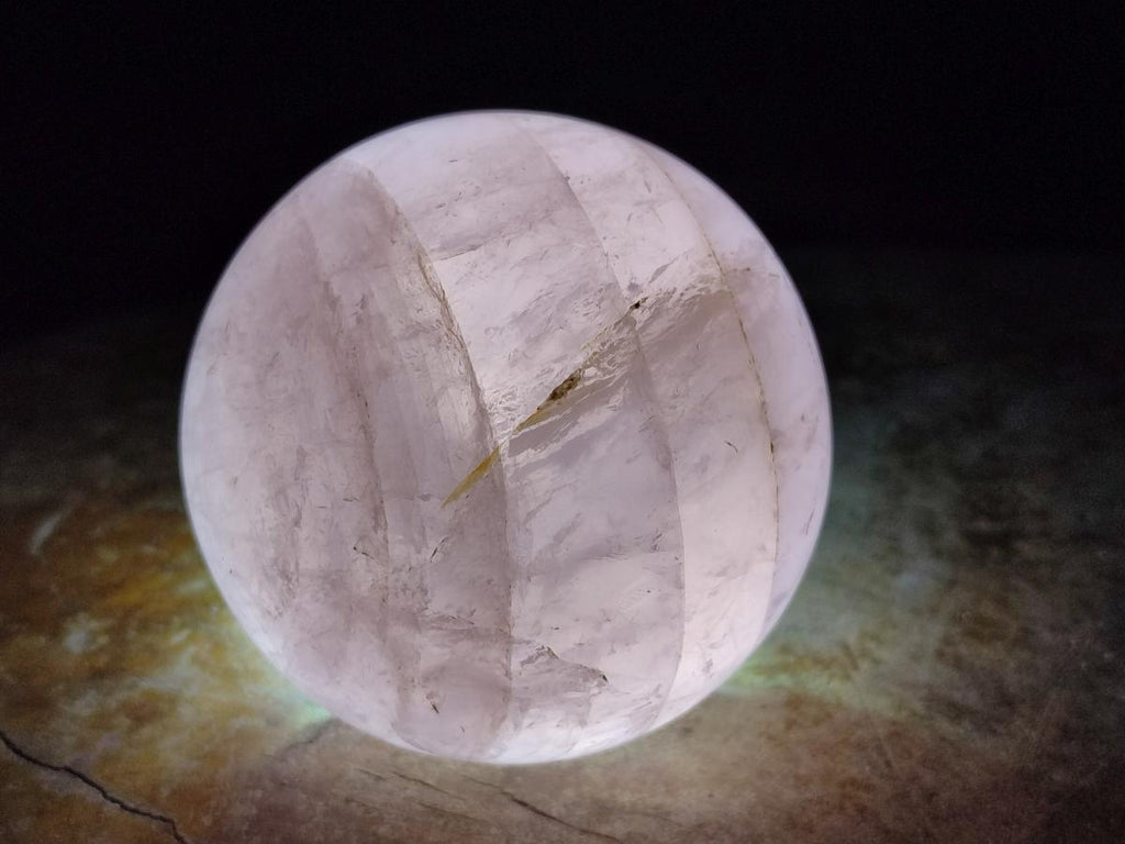 Polished Gemmy Star Rose Quartz Spheres x 2 From Madagascar - Toprock Gemstones and Minerals 