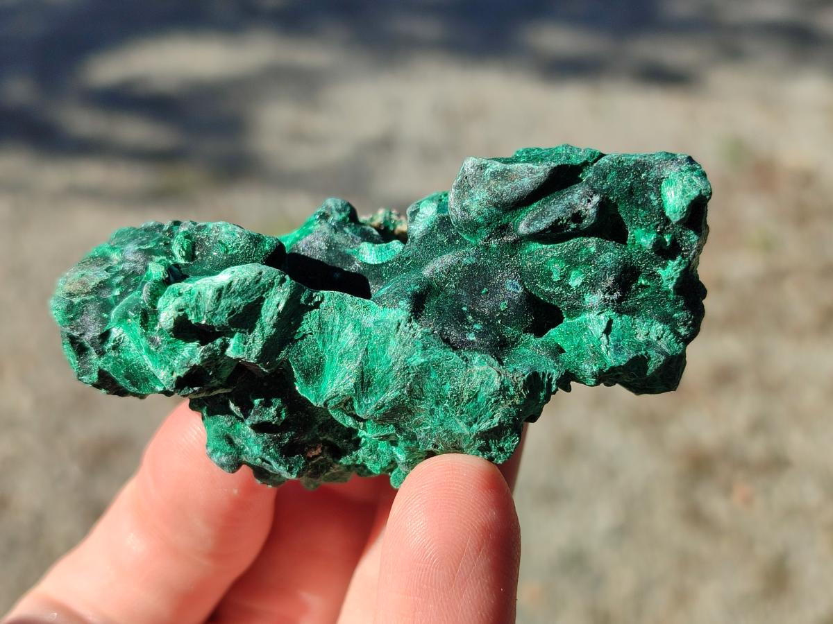 Natural Silky Malachite Specimens x 12 From Kasompe, Congo - Toprock Gemstones and Minerals 