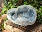 Natural XL Blue Celestite Geode Specimen x 1 From Sakoany, Madagascar - Toprock Gemstones and Minerals 