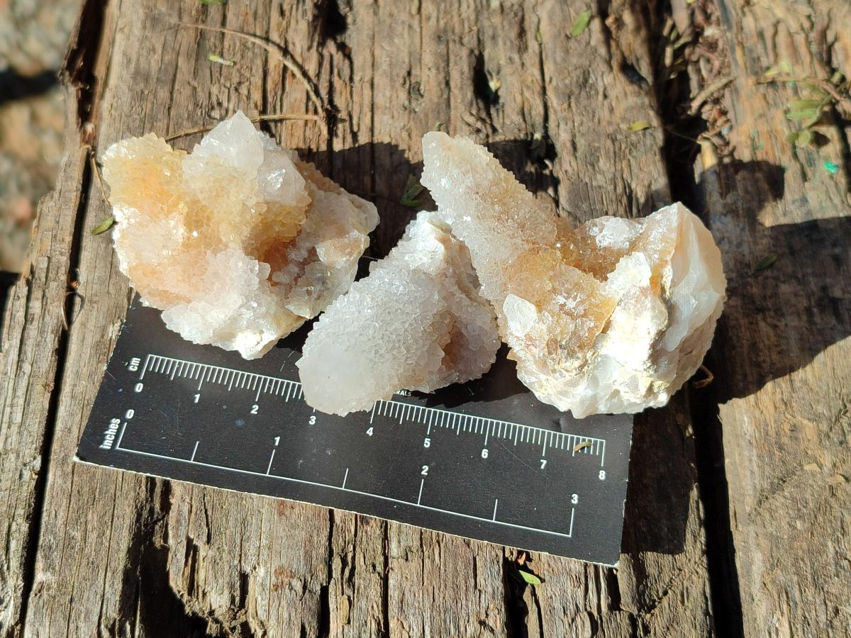 Natural Limonite Tinted Smokey Spirit Quartz Crystals and Clusters x 35 From Boekenhouthoek, South Africa - Toprock Gemstones and Minerals 