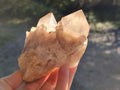 Natural Cascading White Phantom Smokey Luena Quartz Clusters x 3 rom Luena, Congo - Toprock Gemstones and Minerals 