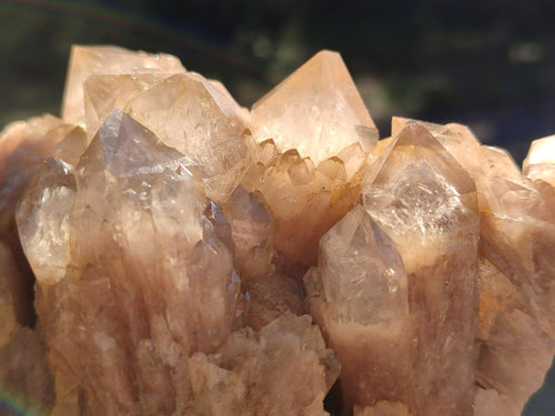 Natural Cascading White Phantom Smokey Luena Quartz Clusters x 3 rom Luena, Congo - Toprock Gemstones and Minerals 