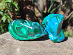Polished Malacolla Free Forms x 6 From Kulukuluku, Congo - Toprock Gemstones and Minerals 