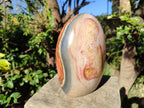 Polished Large Polychrome Jasper Standing Display Piece x 1 From NW Coast, Madagascar - Toprock Gemstones and Minerals 