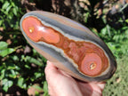 Polished Large Polychrome Jasper Standing Display Piece x 1 From NW Coast, Madagascar - Toprock Gemstones and Minerals 