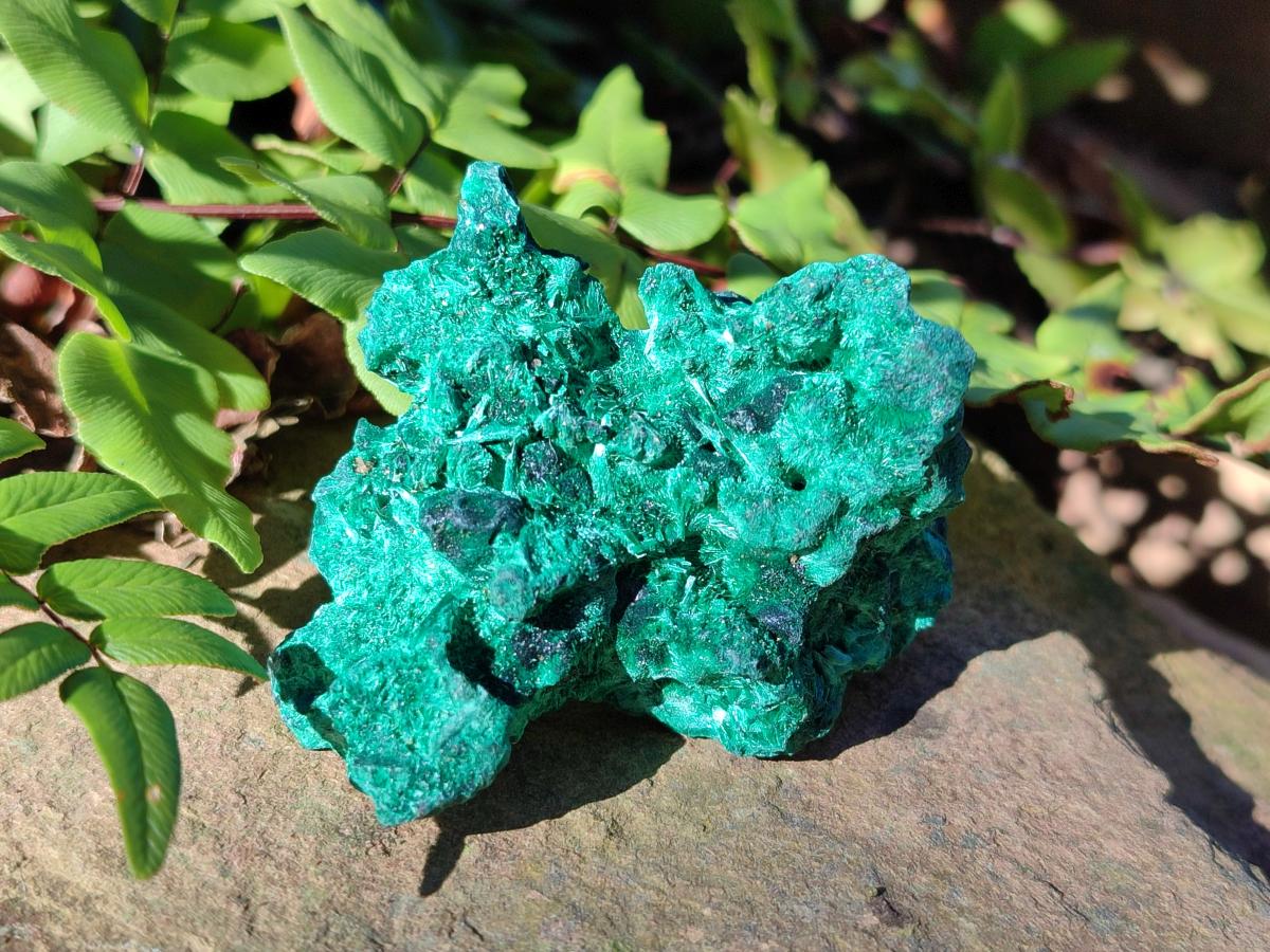 Natural Silky Malachite Specimens x 12 From Kasompe, Congo - Toprock Gemstones and Minerals 