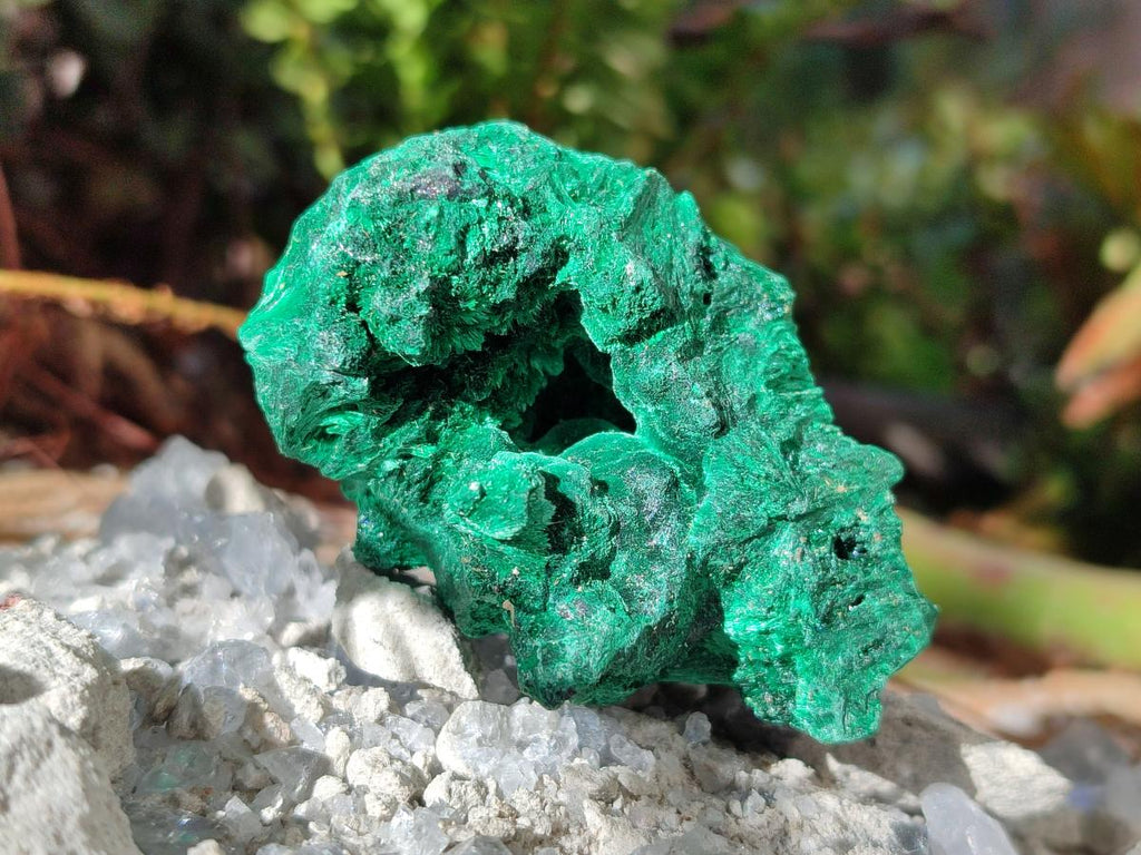 Natural Silky Malachite Specimens x 12 From Kasompe, Congo - Toprock Gemstones and Minerals 