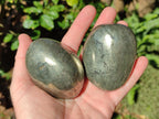 Polished Basalt Pharaoh Stone Galets x 6 From Iron Duke Mine, Zimbabwe - Toprock Gemstones and Minerals 