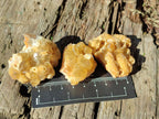 Natural Golden Limonite Quartz Clusters x 35 From Solwezi, Zambia - Toprock Gemstones and Minerals 