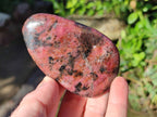 Polished Rhodonite Free Forms x 6 From Rhusinga, Zimbabwe - Toprock Gemstones and Minerals 