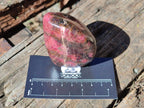 Polished Rhodonite Free Forms x 6 From Rhusinga, Zimbabwe - Toprock Gemstones and Minerals 