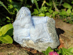 Natural Blue Lace Agate Geode Specimens x 6 From Nsanje, Malawi - Toprock Gemstones and Minerals 