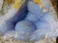 Natural Blue Lace Agate Specimens x 4 From Nsanje, Malawi - Toprock Gemstones and Minerals 