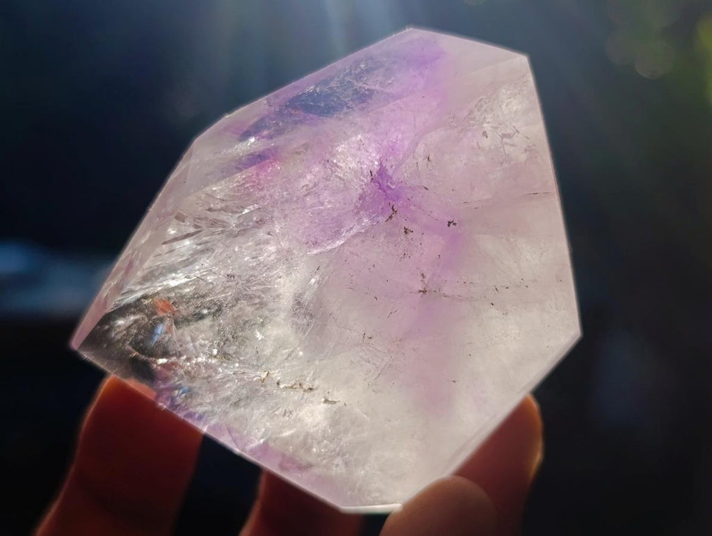 Natural Window Amethyst Crystals x 12 From Ambatondrazaka, Madagascar - Toprock Gemstones and Minerals 