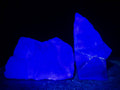 Polished One Side Watermelon Fluorite Slices x 2 From Uis, Namibia - Toprock Gemstones and Minerals 