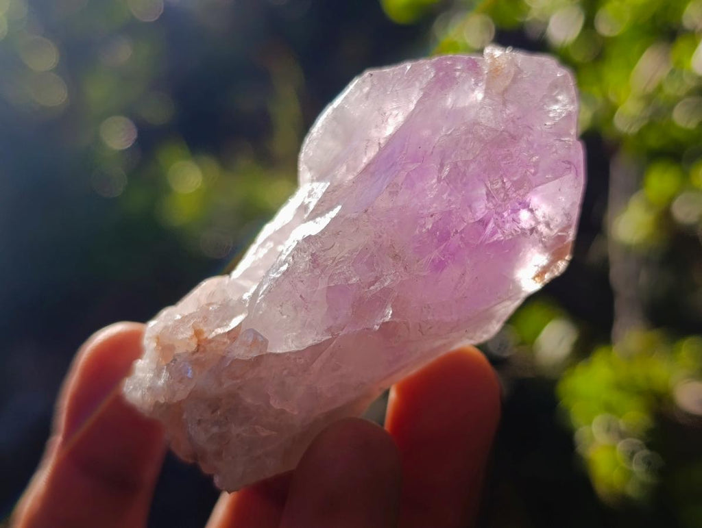 Natural Jacaranda Amethyst Single Crystals x 20 From Mumbwa, Zambia - Toprock Gemstones and Minerals 