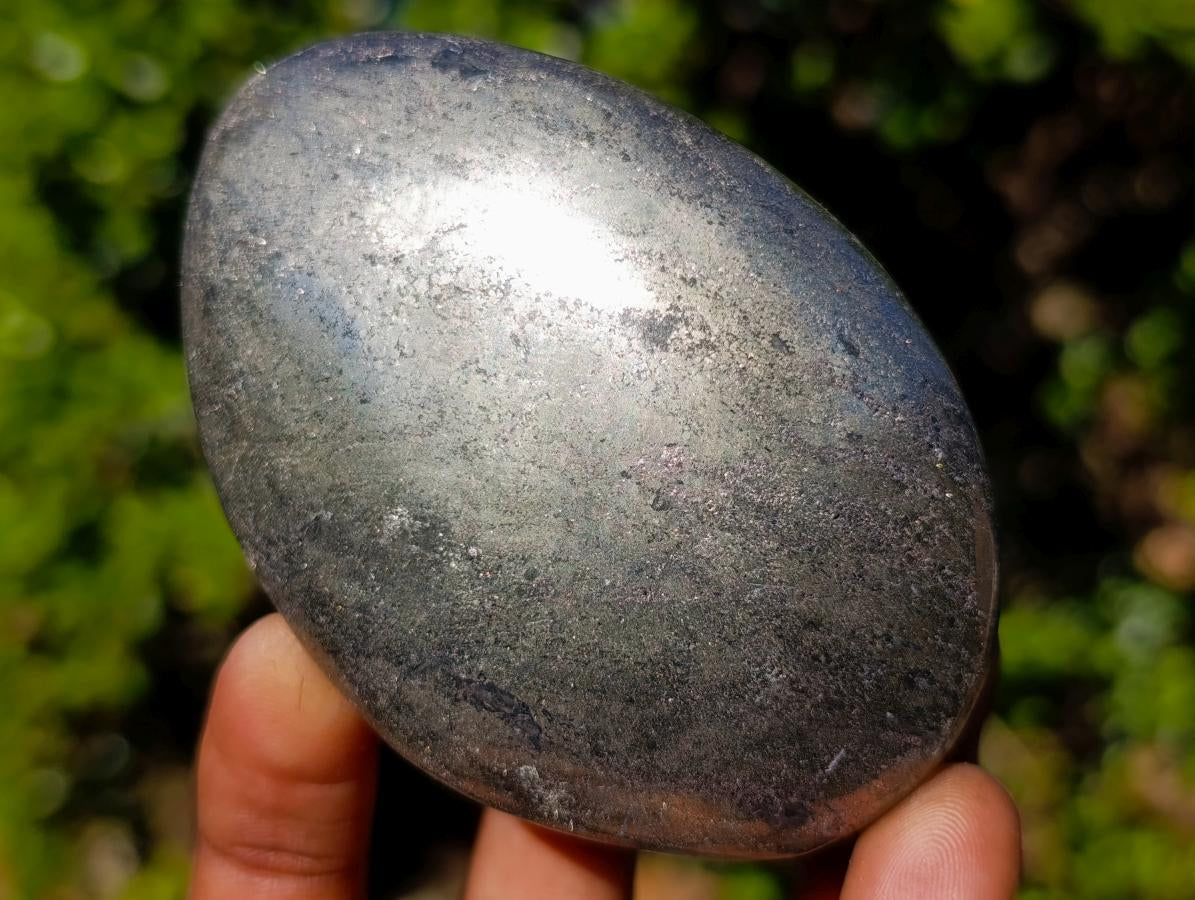 Polished Basalt Pharaoh Stone Galets x 14 From Iron Duke Mine, Zimbabwe - Toprock Gemstones and Minerals 