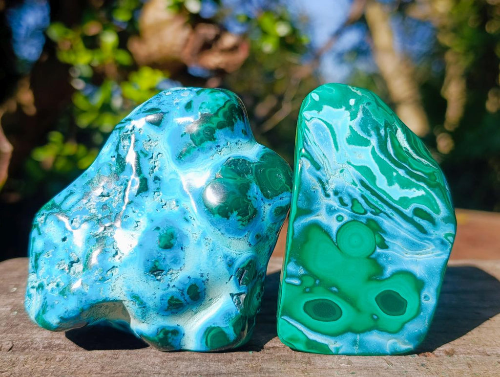 Polished Malacolla Free Forms x 12 From Kulukuluku, Congo - Toprock Gemstones and Minerals 