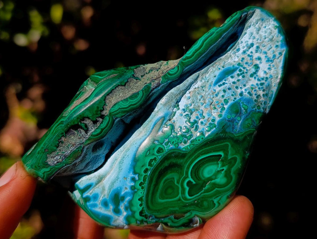Polished Malacolla Free Forms x 12 From Kulukuluku, Congo - Toprock Gemstones and Minerals 