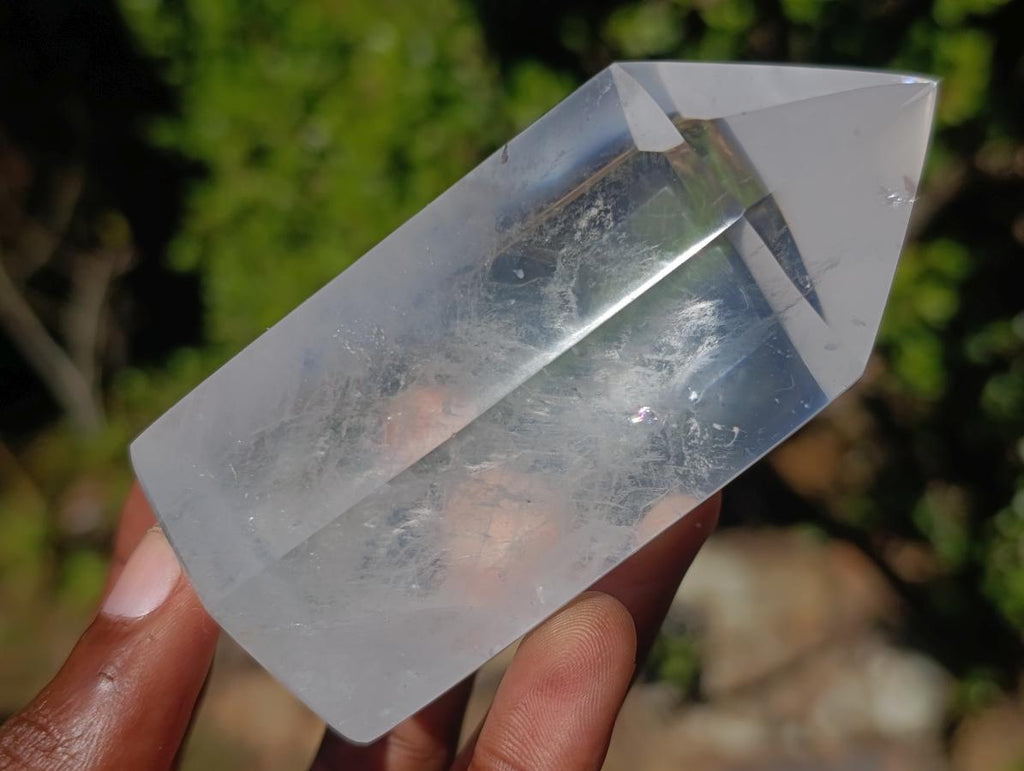 Polished Clear Quartz Display Crystals x 6 From Madagascar - Toprock Gemstones and Minerals 