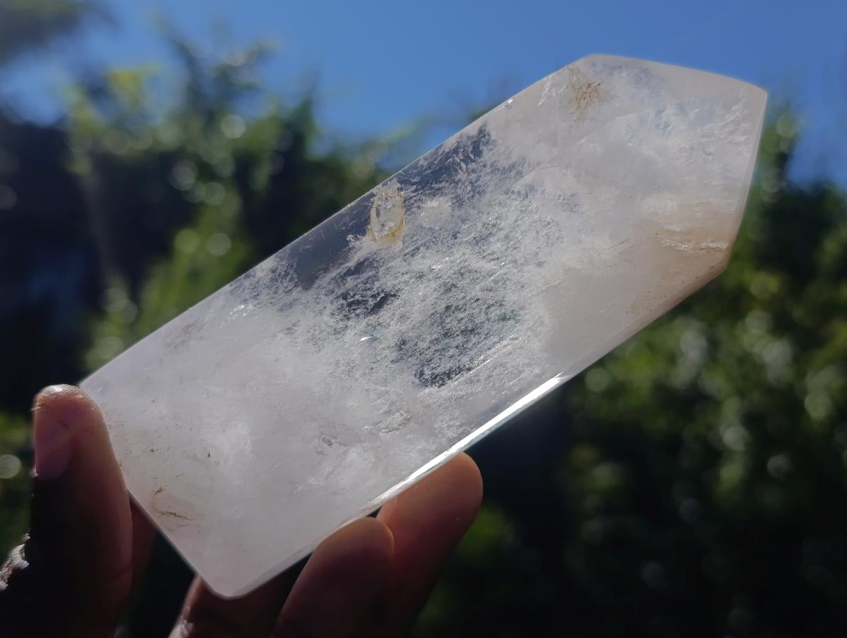 Polished Clear Quartz Display Crystals x 6 From Madagascar - Toprock Gemstones and Minerals 