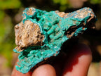 Natural Rare Bladed Barite Specimens with Malachite x 7 From Congo - Toprock Gemstones and Minerals 