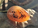 Polished Banded Agate Galets x 24 From Madagascar - Toprock Gemstones and Minerals 