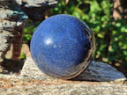 Polished Lazulite Spheres x 2 From Madagascar - Toprock Gemstones and Minerals 